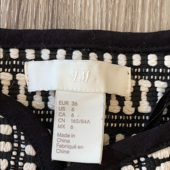 H&M boho vest with belt size 6 - Picture 3 of 5